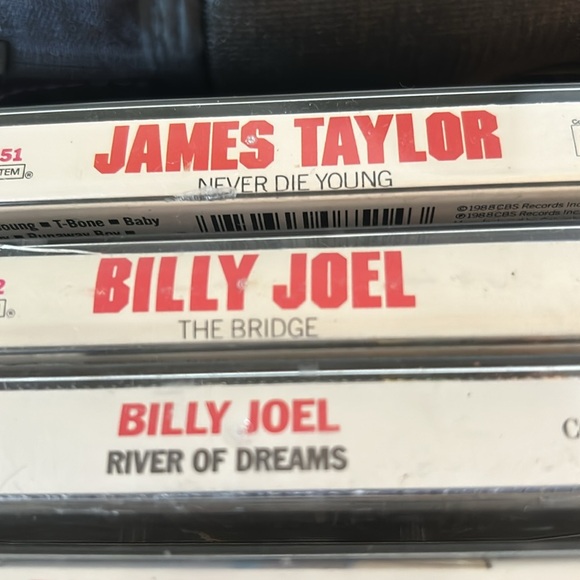 8 Vintage Rock Cassette Tapes incl- Billy Joel, Springsteen,Moody Blues-8 for 8 - Picture 2 of 5